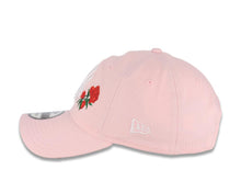 Load image into Gallery viewer, New York Yankees New Era MLB 9TWENTY 920 Adjustable Cap Hat Pink Crown/Visor White Logo Red Roses Gray UV