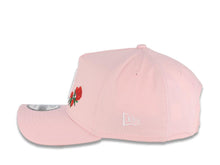 Load image into Gallery viewer, Los Angeles Dodgers New Era MLB 9FORTY 940 Adjustable A-Frame Cap Hat Pink Crown/Visor White Logo Red Roses 100th Anniversary Side Patch
