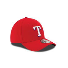 Load image into Gallery viewer, (Youth) Texas Rangers New Era MLB 39THIRTY 3930 Kid Flexfit Cap Hat Red Crown/Visor White/Royal Blue Logo