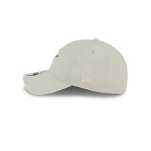 Load image into Gallery viewer, Houston Astros New Era MLB 9TWENTY 920 Adjustable Cap Hat Stone Crown/Visor Pink/Gray Logo (2023 Mother's Day)