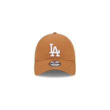 Load image into Gallery viewer, (Youth) Los Angeles Dodgers New Era MLB 9TWENTY 920 Kid/Child/Toddler Adjustable Cap Hat Light Brown Crown/Visor White Logo