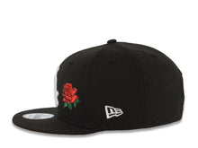 Load image into Gallery viewer, Chicago White Sox New Era MLB 9FIFTY 950 Snapback Cap Hat Black Crown/Visor White Logo With Rose 2005 World Series Side Patch Red UV