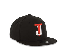 Load image into Gallery viewer, (Youth) Tijuana Toros New Era LMB 9FIFTY 950 Kid Snapback Cap Hat Black Crown/Visor White/Red Logo Gray UV