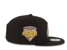 Load image into Gallery viewer, San Diego Padres New Era MLB 9FIFTY 950 Snapback Cap Hat Black Crown/Visor Team Color Baseball Club Retro Logo 1992 All-Star Game Side Patch