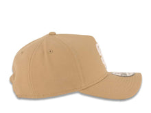 Load image into Gallery viewer, San Diego Padres New Era MLB 9FORTY 940 A-Frame Adjustable Snapback Cap Hat Khaki Crown/Visor White Logo