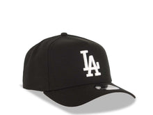 Load image into Gallery viewer, Los Angeles Dodgers New Era MLB 9FORTY 940 Adjustable A-Frame Cap Hat Black Crown/Visor White Logo Gray UV