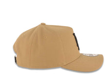 Load image into Gallery viewer, Los Angeles Dodgers New Era MLB 9FORTY 940 Adjustable A-Frame Cap Hat Khaki Crown/Visor Black Logo Gray UV