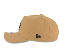 Load image into Gallery viewer, Los Angeles Dodgers New Era MLB 9FORTY 940 Adjustable A-Frame Cap Hat Khaki Crown/Visor Black Logo Gray UV