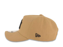 Load image into Gallery viewer, New York Yankees New Era MLB 9FORTY 940 Adjustable A-Frame Cap Hat Khaki Crown/Visor Black Logo Gray UV