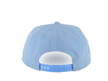 Load image into Gallery viewer, San Diego Padres New Era MLB 9FORTY 940 Adjustable A-Frame Cap Hat Sky Blue Crown/Visor White/Royal Blue Logo 25th Anniversary Side Patch Gray UV