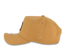 Load image into Gallery viewer, San Diego Padres New Era MLB 9FORTY 940 Adjustable A-Frame Cap Hat Wheat Crown/Visor White/Brown Logo 2016 All-Star Game Side Patch Brown UV