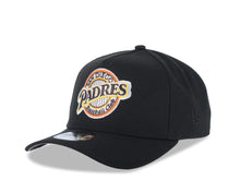 Load image into Gallery viewer, San Diego Padres New Era MLB 9FORTY 940 Adjustable A-Frame Snapback Cap Hat Black Crown/Visor Team Color Baseball Club Logo 1992 All-Star Game Patch