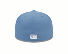 Load image into Gallery viewer, Chicago White Sox New Era MLB 59FIFTY 5950 Fitted Cap Hat Dark Sky Blue Crown/Visor Pink/White Logo 2005 World Series Side Patch (Color Pack)