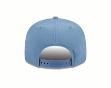 Load image into Gallery viewer, Chicago Cubs New Era MLB 9FIFTY 950 Snapback Cap Hat Dark Sky Blue Crown/Visor Pink Logo 2016 World Series Side Patch (Color Pack)