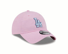 Load image into Gallery viewer, Los Angeles Dodgers New Era MLB 9TWENTY 920 Adjustable Cap Hat Pink Crown/Visor Sky Blue/Dark Blue Logo (Color Pack)