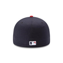 Load image into Gallery viewer, Atlanta Braves New Era MLB 59FIFTY 5950 Fitted Cap Hat Team Color Navy Crown Red Visor White Logo