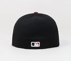 Load image into Gallery viewer, Cincinnati Red New Era 59FIFTY 5950 Fitted Cap Hat Black Crown/Visor Red/White Logo