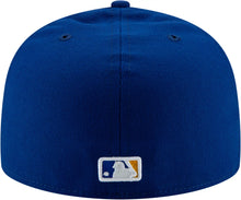 Load image into Gallery viewer, Milwaukee Brewers New Era MLB 59FIFTY 5950 Fitted Cap Hat Royal Blue Crown/Visor White/Gold Logo