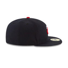 Load image into Gallery viewer, Minnesota Twins New Era MLB 59FIFTY 5950 Fitted Cap Hat Navy Crown/Visor White/Red Team Color Logo