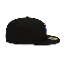 Load image into Gallery viewer, New York Mets New Era MLB 59FIFTY 5950 Fitted Cap Hat Black Crown/Visor Team Color Logo