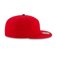 Load image into Gallery viewer, Philadelphia Phillies New Era MLB 59FIFTY 5950 Fitted Cap Hat Team Color Red Crown/Visor White Logo