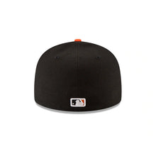 Load image into Gallery viewer, San Francisco Giants New Era 59FIFTY 5950 Fitted Cap Hat Black Crown/Visor Orange Logo