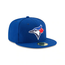 Load image into Gallery viewer, Toronto Blue Jays New Era MLB 59FIFTY 5950 Fitted Cap Hat Royal Blue Crown/Visor Team Color Logo