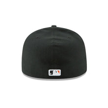 Load image into Gallery viewer, Miami Marlins New Era MLB 59FIFTY 5950 Fitted Authentic Cap Hat Black Crown/Visor Team Color Logo