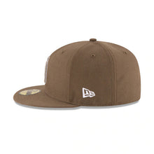 Load image into Gallery viewer, San Diego Padres New Era MLB 59FIFTY 5950 Fitted Cap Hat Olive Crown/Visor Olive/White Logo