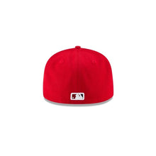 Load image into Gallery viewer, (Youth) Washington Nationals New Era MLB 59FIFTY 5950 Fitted Cap Hat Red Crown/Visor Black/White Logo