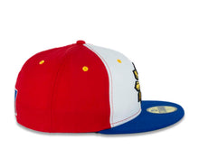 Load image into Gallery viewer, Philippines New Era 59FIFTY 5950 Fitted Cap Hat White/Red Crown Royal Blue Visor Yellow Flag Logo