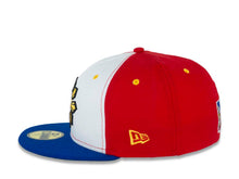 Load image into Gallery viewer, Philippines New Era 59FIFTY 5950 Fitted Cap Hat White/Red Crown Royal Blue Visor Yellow Flag Logo