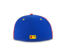 Load image into Gallery viewer, Philadelphia Phillies New Era MLB 59FIFTY 5950 Fitted Cap Hat White/Red Crown Royal Blue Visor Yellow/Black Logo (Phillipines Flag Color)