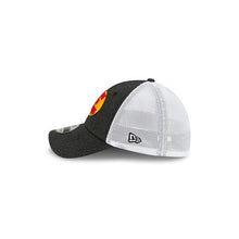 Load image into Gallery viewer, (Youth) Bass Pro Shops New Era 39THIRTY 3930 Mesh Trucker Flexfit Cap Hat Dark Gray/White Crown Dark Gray Visor