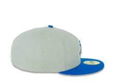Load image into Gallery viewer, Cleveland Indians New Era MLB 59FIFTY 5950 Fitted Cap Hat Gray Crown Blue Visor Blue/Gray/White Chief Wahoo Logo