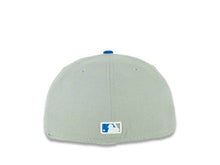 Load image into Gallery viewer, Cleveland Indians New Era MLB 59FIFTY 5950 Fitted Cap Hat Gray Crown Blue Visor Blue/Gray/White Chief Wahoo Logo