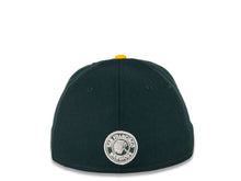 Load image into Gallery viewer, San Francisco Warriors New Era 59FIFTY 5950 Fitted Cap Hat Dark Green Crown Yelllow Visor Green/White "The City" Logo