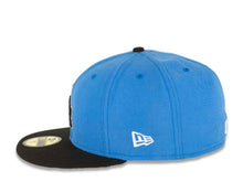 Load image into Gallery viewer, Los Angeles Dodgers New Era MLB 59FIFTY 5950 Fitted Cap Hat Airforce Light Blue Crown Black Visor Black/White Logo