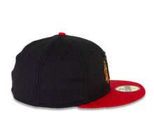 Load image into Gallery viewer, Chicago Blackhawks New Era NHL 59FIFTY 5950 Fitted Cap Hat Black Crown Red Visor Team Color Logo