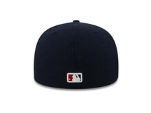 Load image into Gallery viewer, Los Angeles Dodgers New Era MLB 59FIFTY 5950 Fitted Cap Hat Navy Crown Red/White Logo