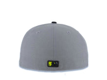 Load image into Gallery viewer, Chicago Cubs New Era MLB 59FIFTY 5950 Fitted Cap Hat Gray Crown Gray Visor Neon Green/Black Logo