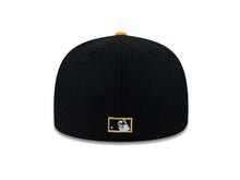 Load image into Gallery viewer, Californa Angels New Era MLB 59FIFTY 5950 Fitted Cap Hat Black Crown Yellow Visor White/Yellow Logo