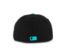 Load image into Gallery viewer, Cleveland Indians New Era MLB 59FIFTY 5950 Fitted Cap Hat Black Crown Blue Visor Gray/Blue Chief Wahoo Logo