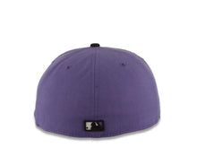 Load image into Gallery viewer, San Diego Padres New Era 59FIFTY 5950 MLB Fitted Cap Hat Purple Crown Black Visor White/Black Logo