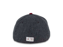 Load image into Gallery viewer, CALI CALIfornia New Era 59FIFTY 5950 Fitted Cap Hat Dark Gray Crown Cardinal Visor Cardinal/White Logo