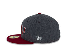 Load image into Gallery viewer, CALI CALIfornia New Era 59FIFTY 5950 Fitted Cap Hat Dark Gray Crown Cardinal Visor Cardinal/White Logo