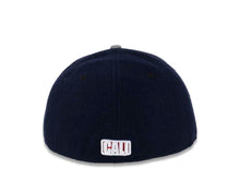 Load image into Gallery viewer, California Republic New Era 59FIFTY 5950 Fitted Cap Hat Navy Crown Storm Gray Visor Gray/White/Red Logo