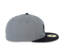 Load image into Gallery viewer, St. Luis Cardinals New Era 59FIFTY 5950 Fitted Cap Hat Dark Gray Crown Black Visor Black/White Logo