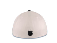 Load image into Gallery viewer, Anaheim Ducks New Era NHL 59FIFTY 5950 Fitted Cap Hat White Crown Black Visor White/Black Logo