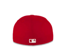 Load image into Gallery viewer, Atlanta Braves New Era MLB 59FIFTY 5950 Fitted Cap Hat Red Crown White Visor White Logo